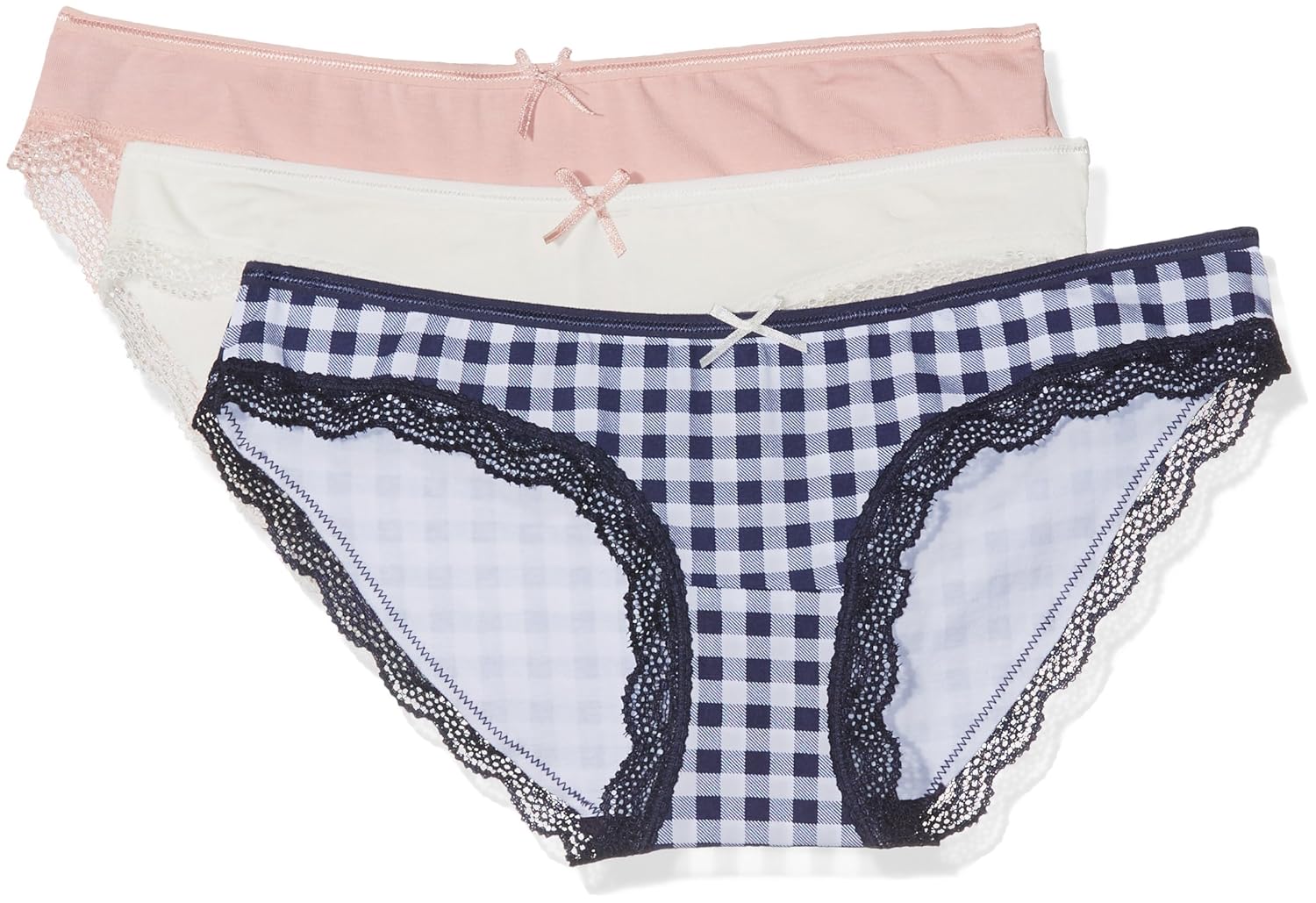 新款外观孕妇女式三件装 underbump 内裤孕妇内裤 blue (navy) 10